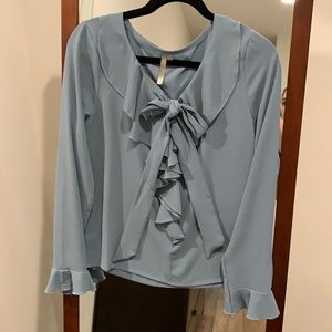 Light blue Mona b blouse